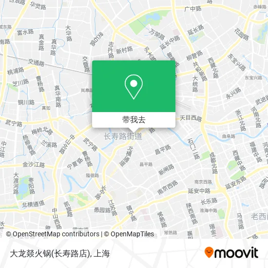 大龙燚火锅(长寿路店)地图