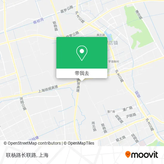 联杨路长联路地图