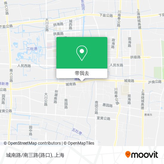 城南路/南三路(路口)地图