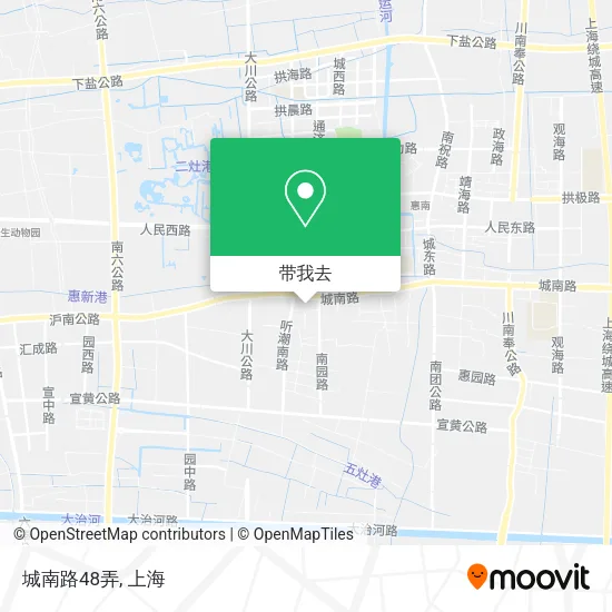 城南路48弄地图