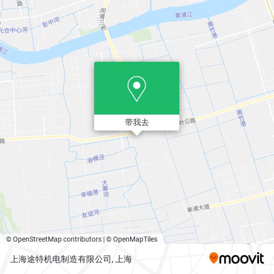 上海途特机电制造有限公司地图