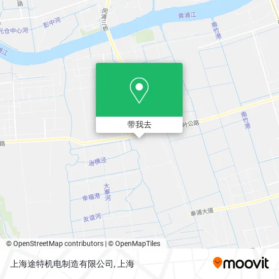 上海途特机电制造有限公司地图