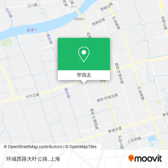 环城西路大叶公路地图