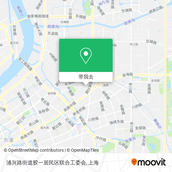 浦兴路街道胶一居民区联合工委会地图