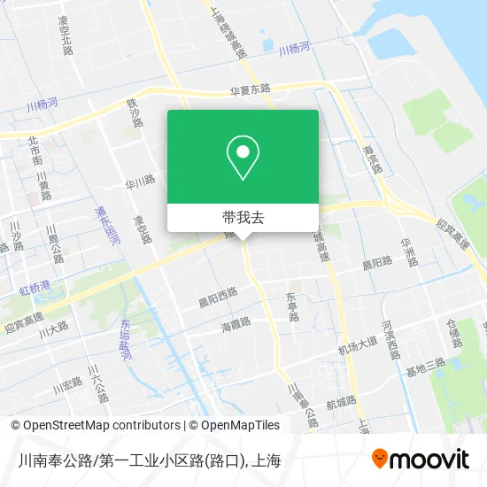 川南奉公路/第一工业小区路(路口)地图