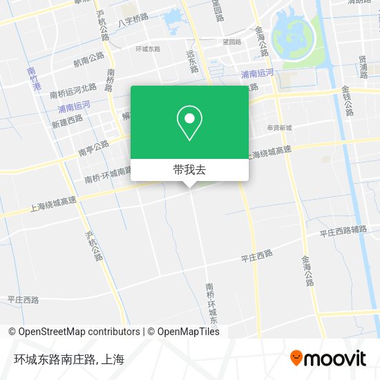 环城东路南庄路地图