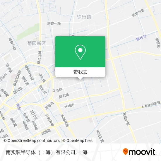 南实装半导体（上海）有限公司地图