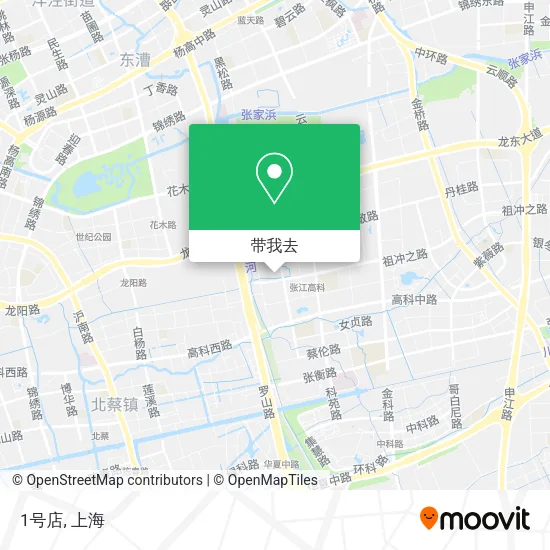 1号店地图