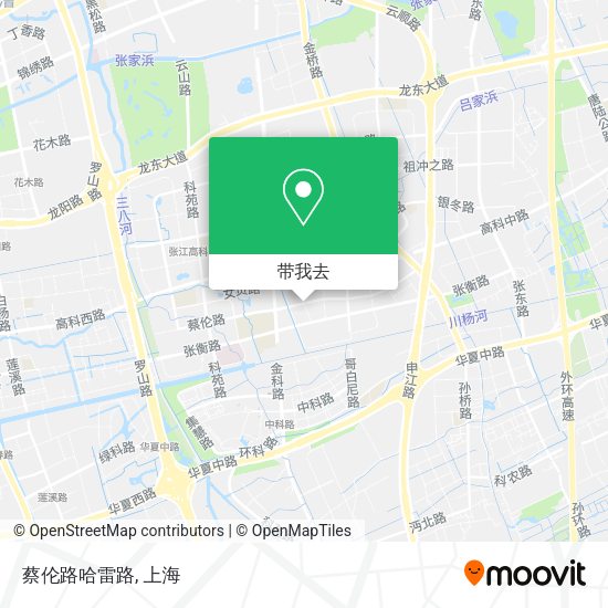 蔡伦路哈雷路地图