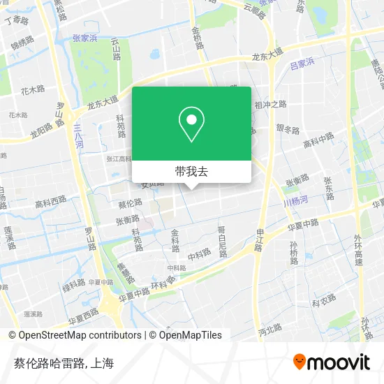 蔡伦路哈雷路地图