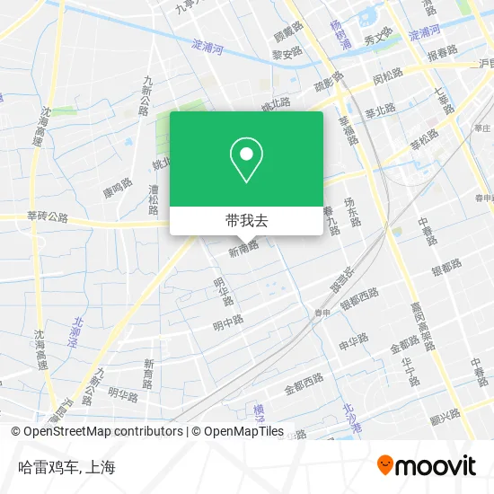 哈雷鸡车地图