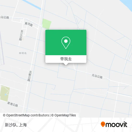 新沙队地图