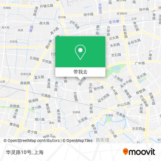 华灵路10号地图