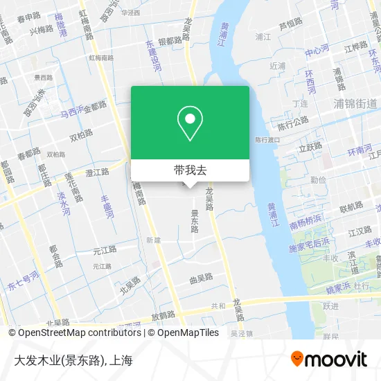 大发木业(景东路)地图