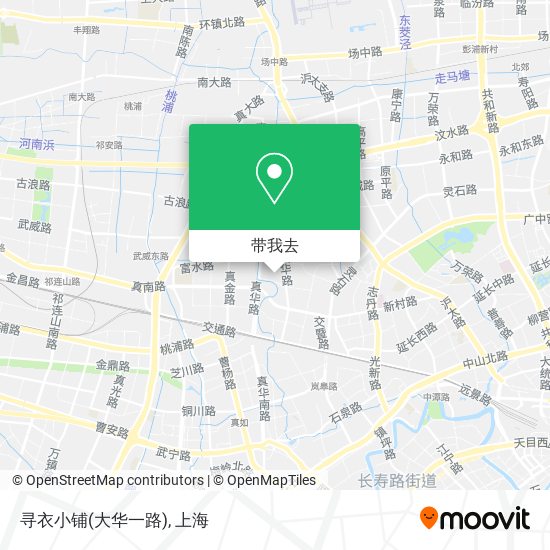 寻衣小铺(大华一路)地图