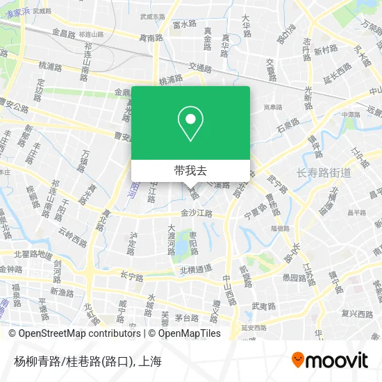 杨柳青路/桂巷路(路口)地图