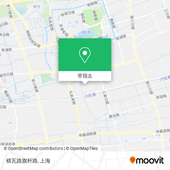 棋瓦路旗杆路地图