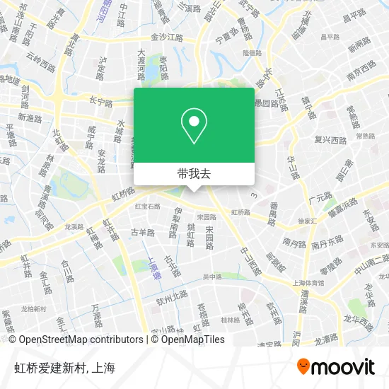 虹桥爱建新村地图