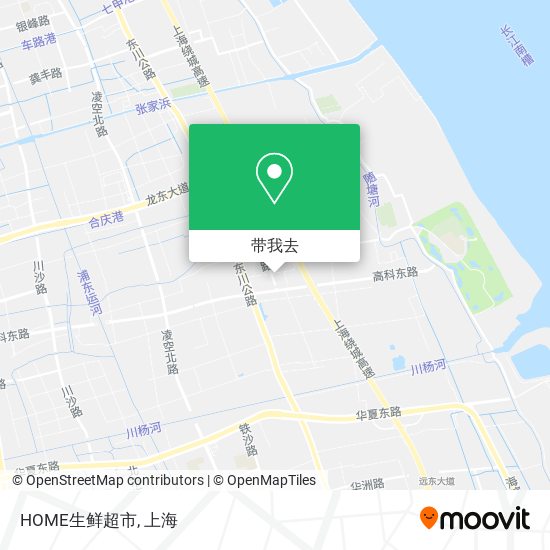 HOME生鲜超市地图