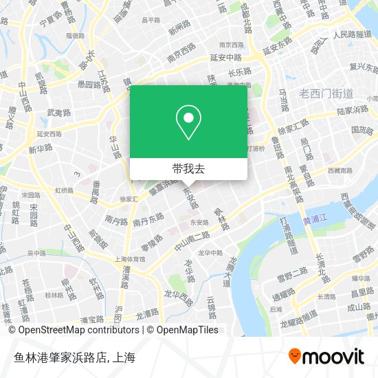 鱼林港肇家浜路店地图