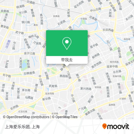 上海爱乐乐团地图