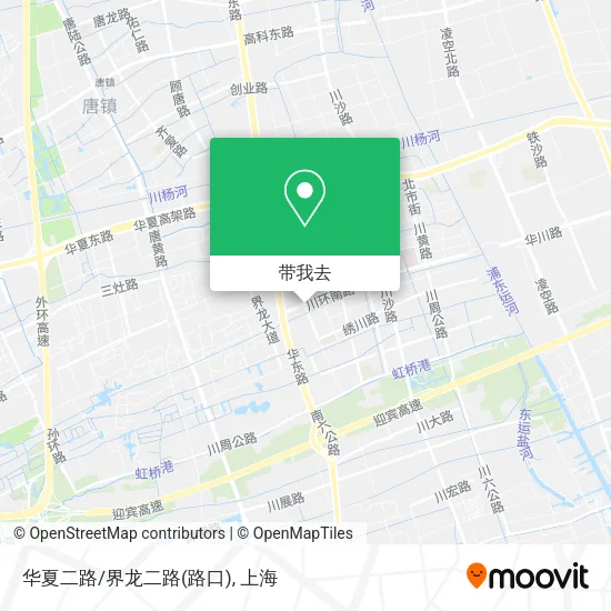 华夏二路/界龙二路(路口)地图