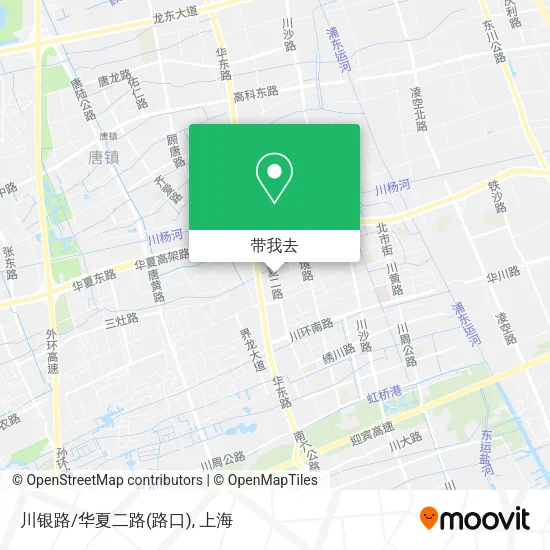 川银路/华夏二路(路口)地图