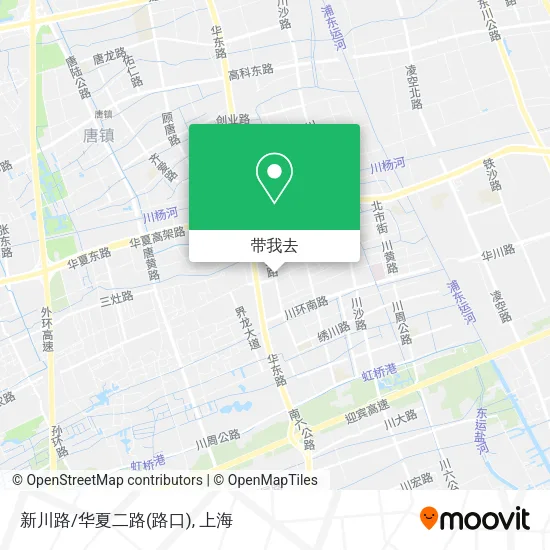 新川路/华夏二路(路口)地图