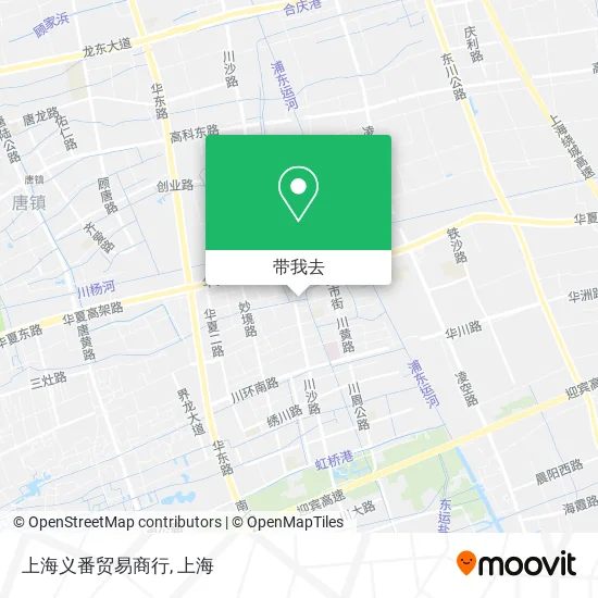 上海义番贸易商行地图