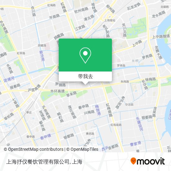 上海抒仪餐饮管理有限公司地图