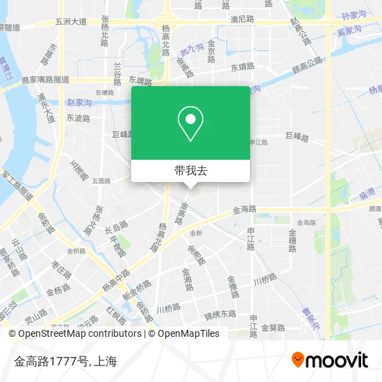 金高路1777号地图