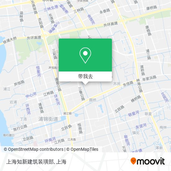 上海知新建筑装璜部地图