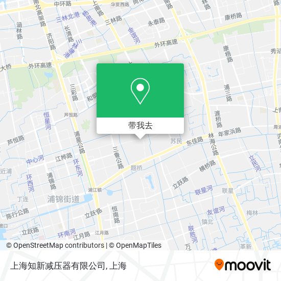上海知新减压器有限公司地图