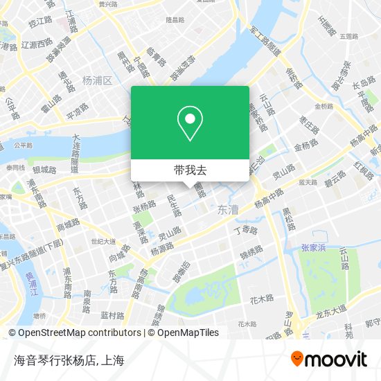 海音琴行张杨店地图