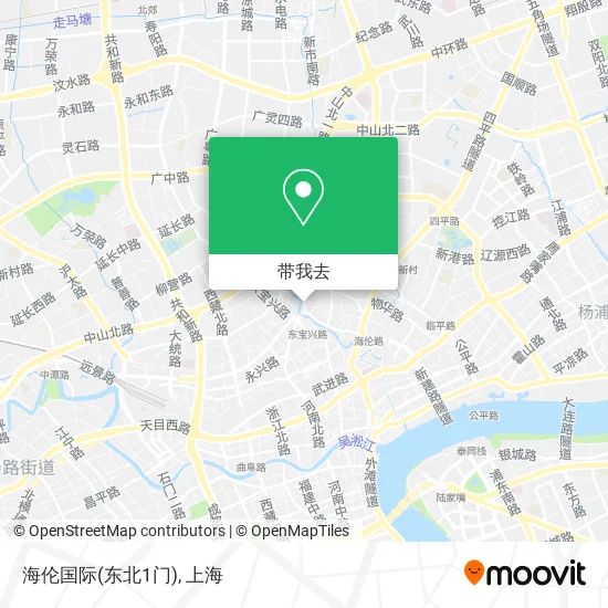 海伦国际(东北1门)地图