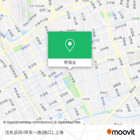 沈长浜街/环东一路(路口)地图