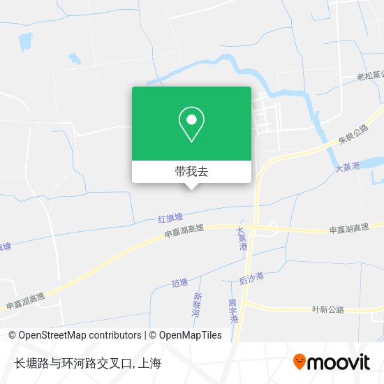 长塘路与环河路交叉口地图
