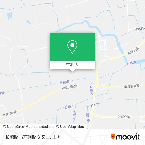 长塘路与环河路交叉口地图