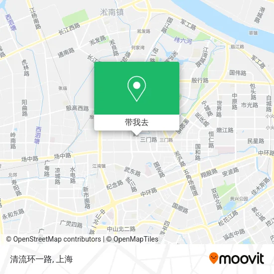 清流环一路地图