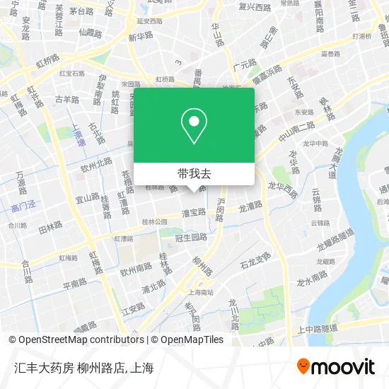 汇丰大药房 柳州路店地图