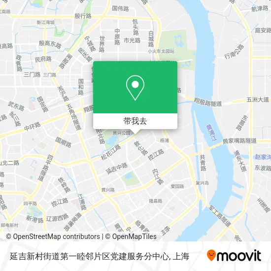 延吉新村街道第一睦邻片区党建服务分中心地图