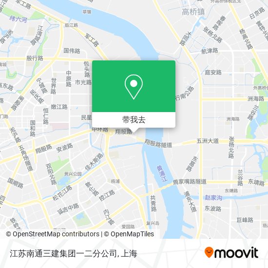 江苏南通三建集团一二分公司地图