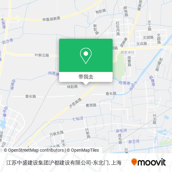 江苏中盛建设集团沪都建设有限公司-东北门地图