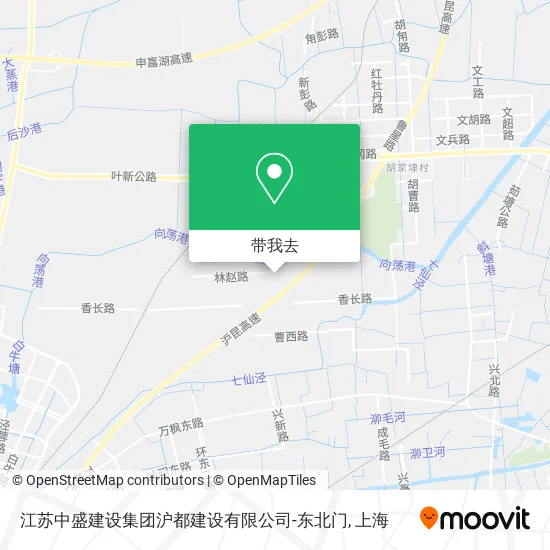 江苏中盛建设集团沪都建设有限公司-东北门地图