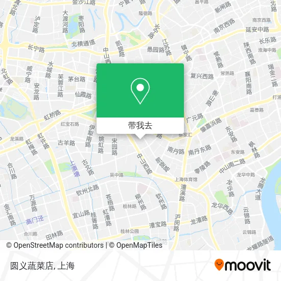 圆义蔬菜店地图