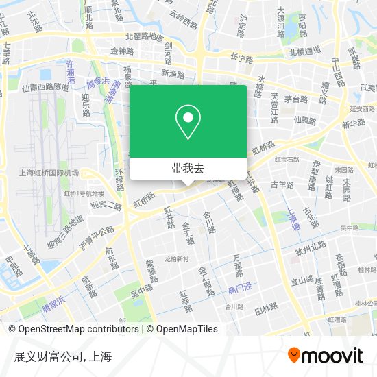 展义财富公司地图