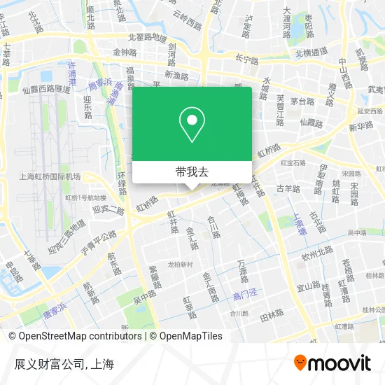 展义财富公司地图