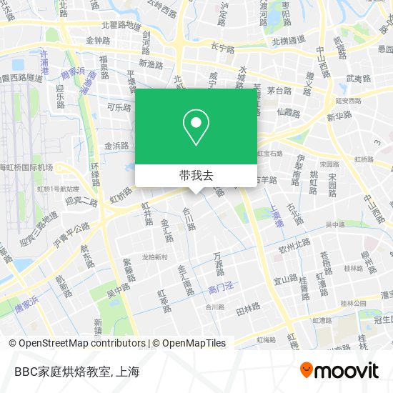 BBC家庭烘焙教室地图