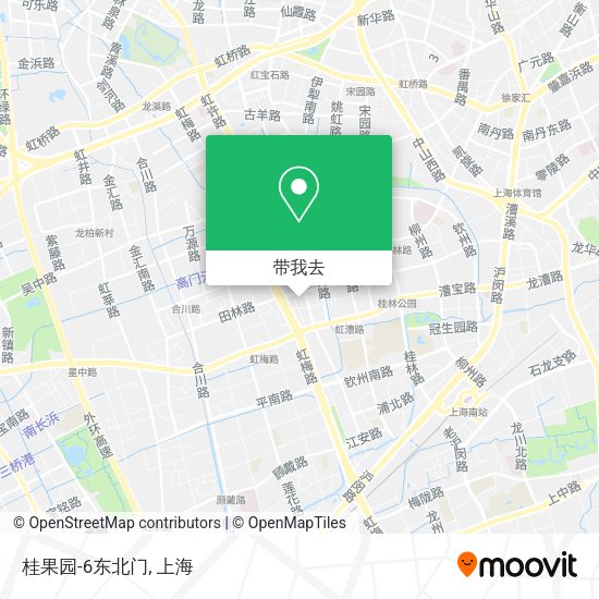 桂果园-6东北门地图