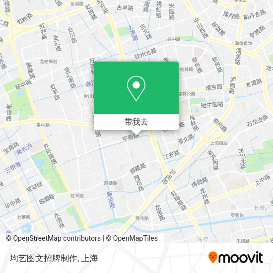 均艺图文招牌制作地图